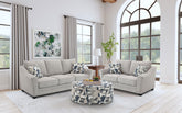 Tampa Furniture Outlet - Coaster - Tomkins 2-piece Boucle Upholstered Sofa Set Light Grey - 509671-S2