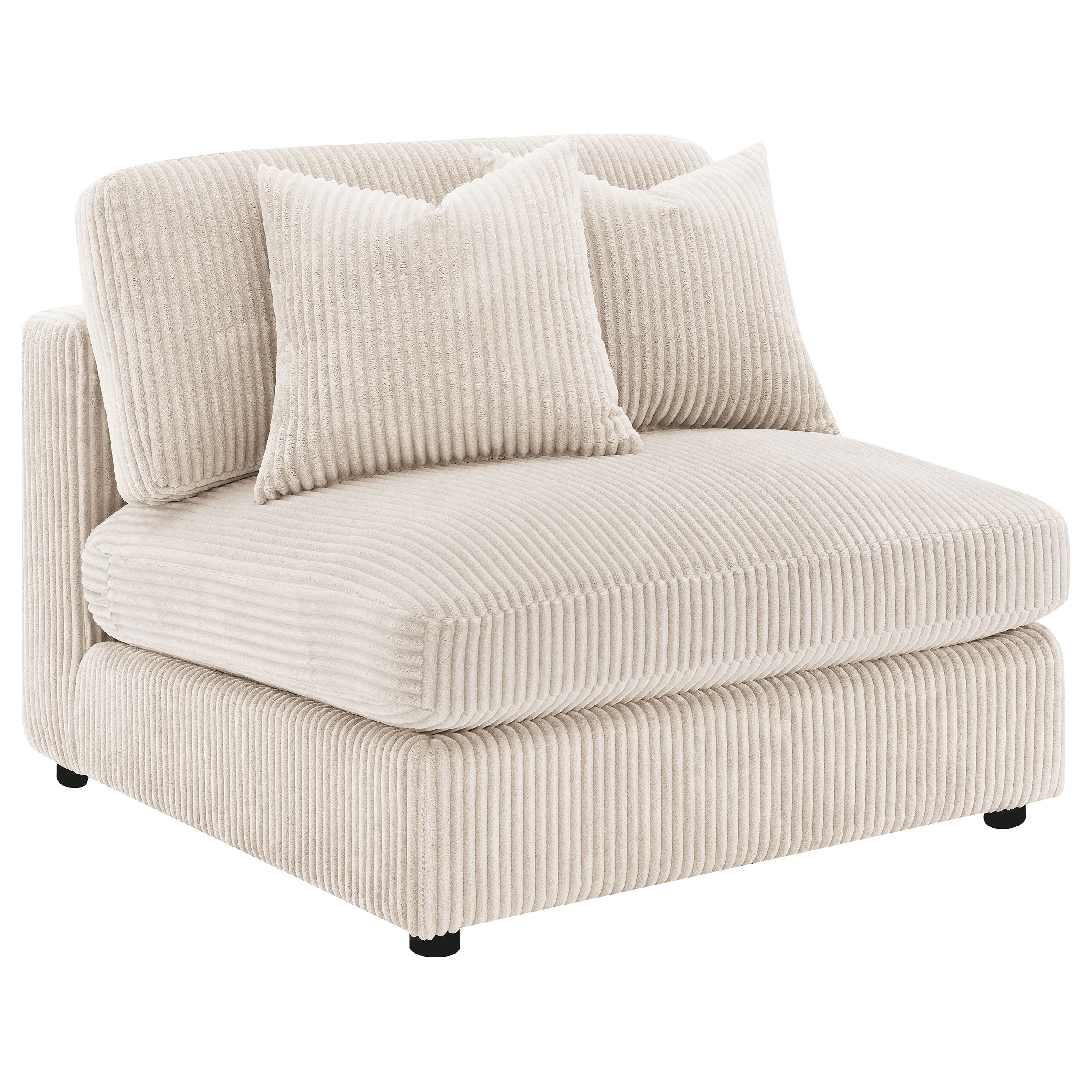 Tampa Furniture Outlet - Coaster - Blaine Upholstered Armless Chair Sand - 509897