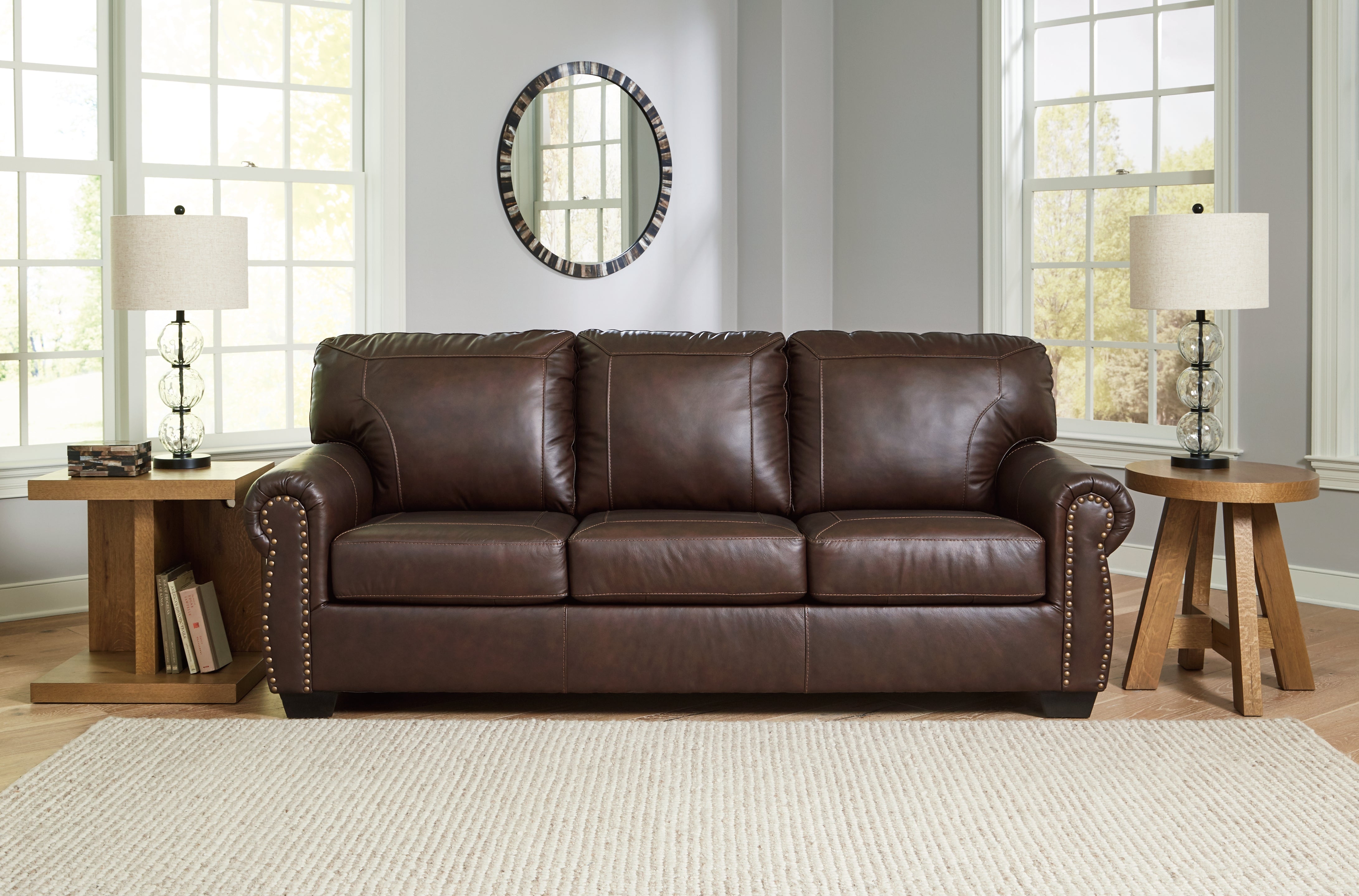 Tampa Furniture Outlet Lutz - Ashley Furniture - Colleton Living Room - Sofa / Dark Brown - 5210738