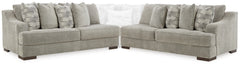 Tampa Furniture Outlet Lutz - Ashley Furniture - Bayless 2-Piece Sectional - 2-Piece Sectional / Smoke - 52304U1