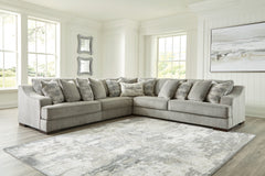Tampa Furniture Outlet Lutz - Ashley Furniture - Bayless Sectional - LAF 3-Piece Sectional / Smoke - 52304S1