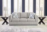 Tampa Furniture Outlet Lutz - Ashley Furniture - Evansley Living Room - Sofa / Pewter - 5450338