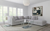 Tampa Furniture Outlet - Coaster - Cambria 5-piece Upholstered Modular Sectional Sofa Grey - 551511-S5B
