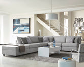 Tampa Furniture Outlet - Coaster - Cambria 6-piece Upholstered Modular Sectional Sofa Grey - 551511-S6A