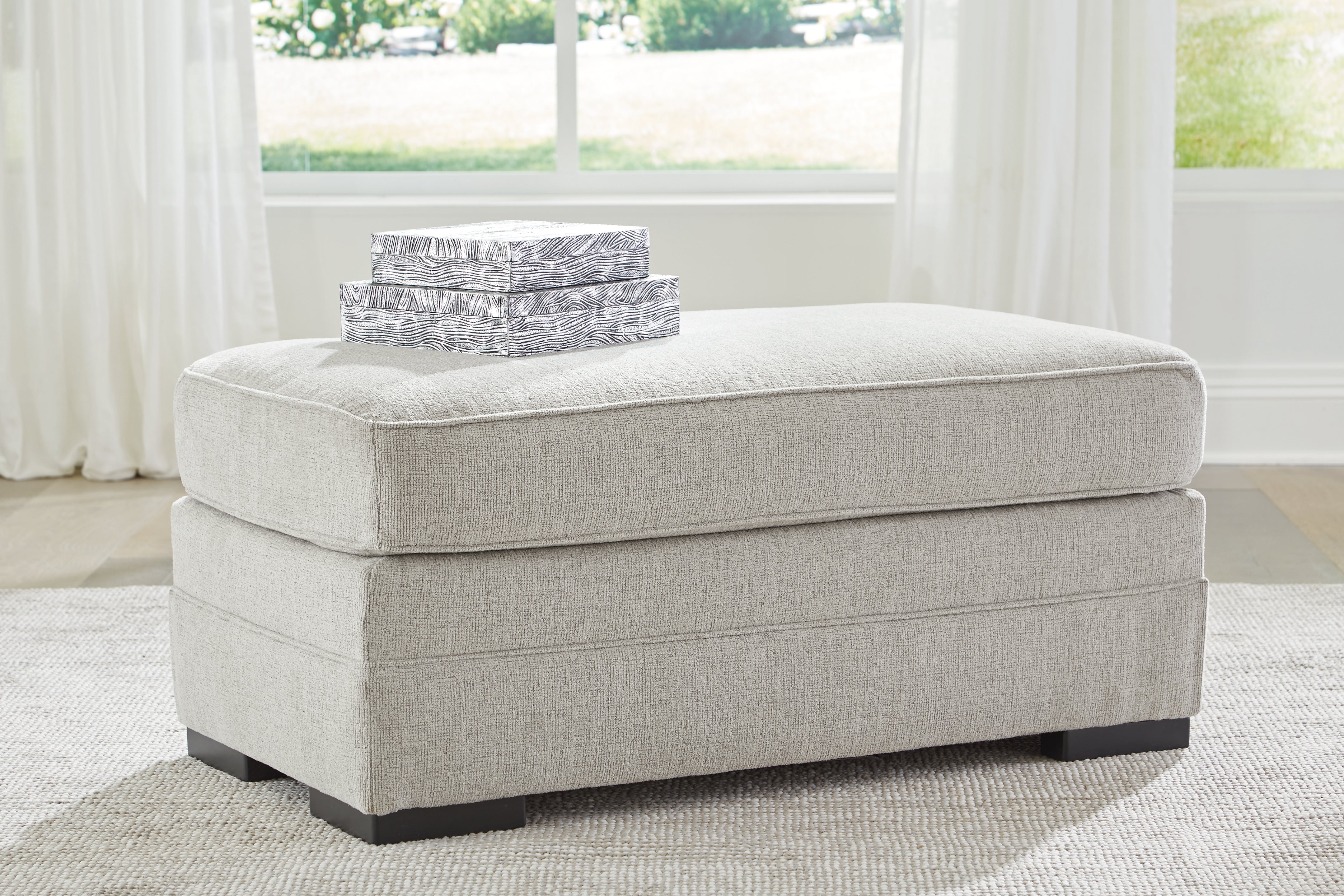 Tampa Furniture Outlet Lutz - Ashley Furniture - Eastonbridge Living Room - Ottoman / Shadow - 5660314