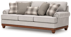 Tampa Furniture Outlet Lutz - Ashley Furniture - Clearbrooke Living Room - Ottoman / Sandstone - PC5680314