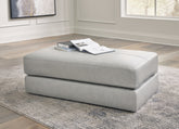 Tampa Furniture Outlet Lutz - Ashley Furniture - Amiata Living Room - Oversized Accent Ottoman / Glacier - 5740408