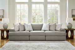Tampa Furniture Outlet Lutz - Ashley Furniture - Avaliyah Sectional - RAF 3-Piece Sectional Sofa / Ash - 58103S2