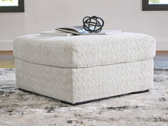 Tampa Furniture Outlet Lutz - Ashley Furniture - Cuddle Plush Living Room - Oversized Accent Ottoman / Arctic - PC5910608