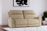 Tampa Furniture Outlet Lutz - Ashley Furniture - Next-Gen DuraPella Living Room - 2 Seat PWR REC Sofa ADJ HDREST / Sand - 5930247