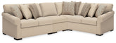 Tampa Furniture Outlet Lutz - Ashley Furniture - LadyMae 4-Piece Sectional - 4-Piece Sectional - 59404S9