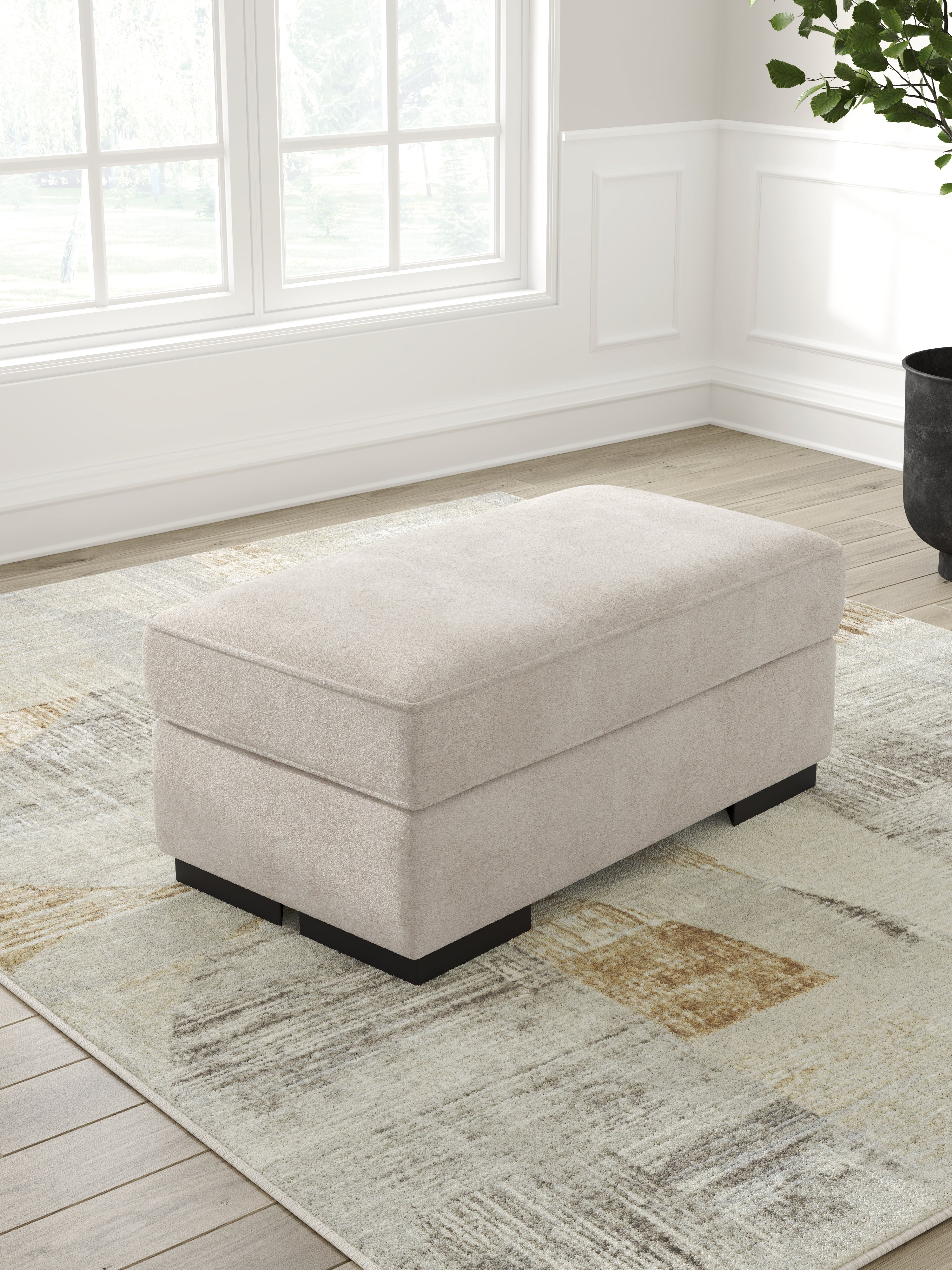 Tampa Furniture Outlet Lutz - Ashley Furniture - High Profile Living Room - Ottoman / Taupe - 5990214