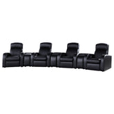 Tampa Furniture Outlet - Coaster - Cyrus 7-piece Upholstered Home Theater Seating - 600001-S4A
