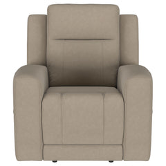 Brentwood Upholstered Recliner Chair Taupe