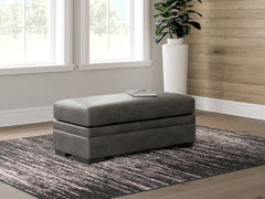 Tampa Furniture Outlet Lutz - Ashley Furniture - Lofton-Pike Living Room - Oversized Accent Ottoman / Shadow - PC6161008