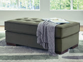 Tampa Furniture Outlet Lutz - Ashley Furniture - Caspian-Town Living Room - Oversized Accent Ottoman / Olive - PC6170208