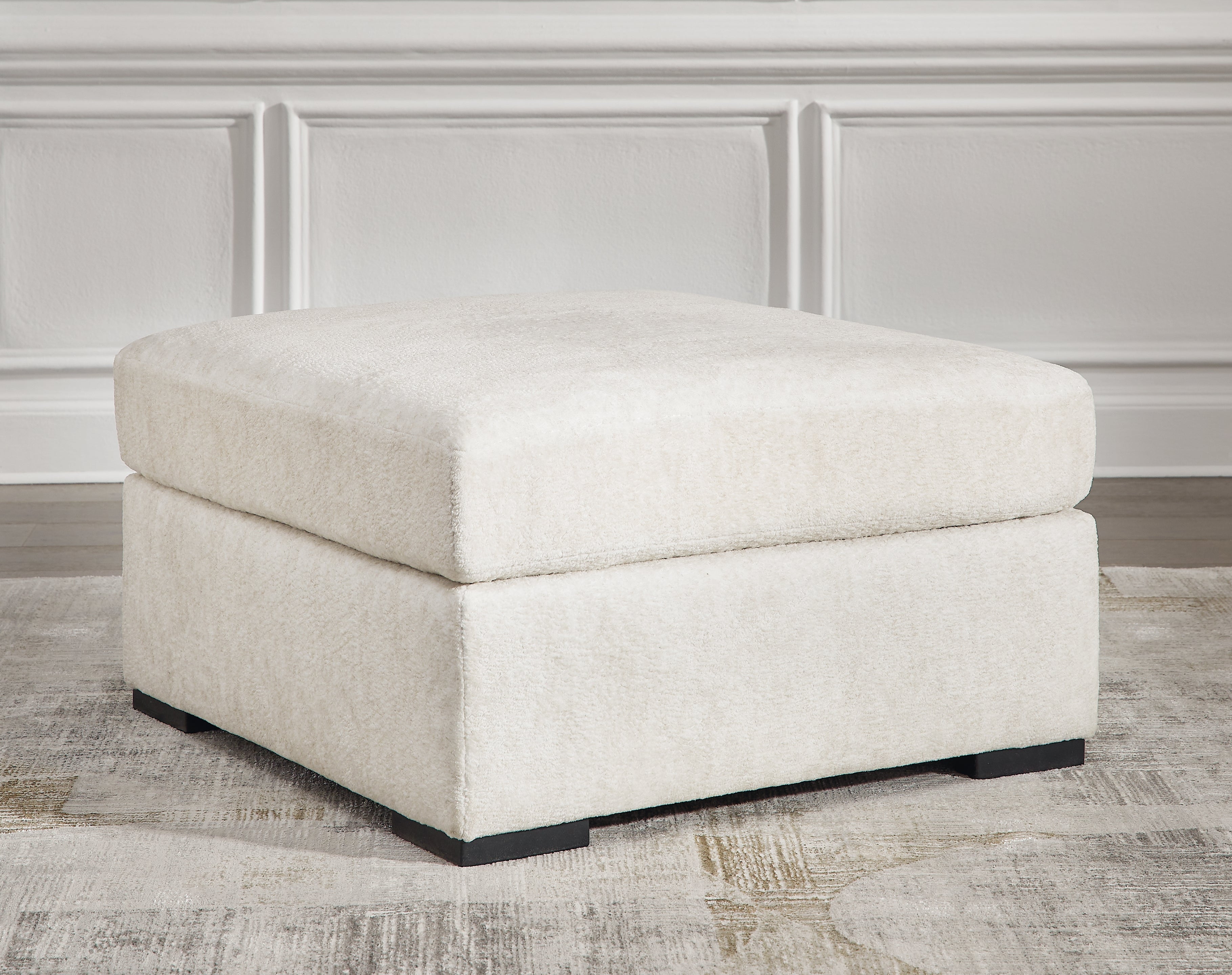 Tampa Furniture Outlet Lutz - Ashley Furniture - Chessington Living Room - Oversized Accent Ottoman / Ivory - 6190408