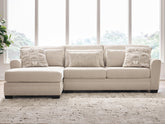 Tampa Furniture Outlet Lutz - Ashley Furniture - Mandi Point Sectional - RAF 2-Piece Sectional Sofa Chaise - 62606S4