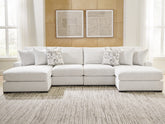 Tampa Furniture Outlet Lutz - Ashley Furniture - Misty-Lakes Sectional - 4-Piece Double Chaise Sectional - PC66906S8
