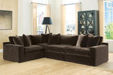 Tampa Furniture Outlet Lutz - Ashley Furniture - Maxton Heights Sectional - RAF 4-Piece Sectional - 67807S3