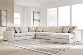Tampa Furniture Outlet Lutz - Ashley Furniture - Kestrie Sectional - RAF 6-Piece Sectional with Chaise - PC68706S15