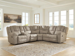 Tampa Furniture Outlet Lutz - Ashley Furniture - Pearce-Pike Sectional - 3-Piece Reclining Sectional with Console - PC69205S1