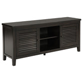 Tampa Furniture Outlet - Coaster - Concord 2-door 60-inch TV Stand Console Distressed Java - 701782
