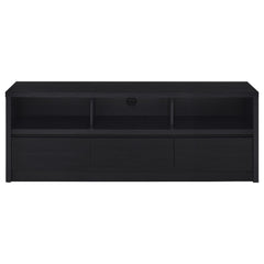 Rutland 59-inch 3-drawer TV Stand Media Console Black