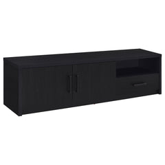 Tampa Furniture Outlet - Coaster - Murray 70-inch 2-door TV Stand Media Console Black - 706213