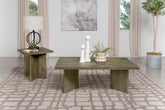 Tampa Furniture Outlet - Coaster - Andando 2-piece Coffee and End Table Set Mango Brown - 708498-S2