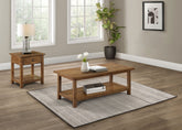 Tampa Furniture Outlet - Coaster - Payne 2-piece Coffee and 1-drawer End Table Set Brown - 710548-S2