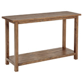 Tampa Furniture Outlet - Coaster - Payne Wood Entryway Sofa Console Table Distressed Brown - 710549