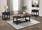 Tampa Furniture Outlet - Coaster - Payne 3-piece Coffee and 1-drawer End Table Set Java - 710568-S3