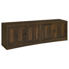 Tampa Furniture Outlet - Coaster - Laughlin 4-door Engineered Wood 78-inch TV Stand Dark Pine - 724123