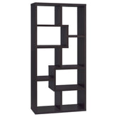 Tampa Furniture Outlet - Coaster - Theo 71-inch 6-shelf Bookshelf Cappuccino - 800264