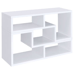 Tampa Furniture Outlet - Coaster - Velma Multipurpose TV Stand and Bookshelf White - 800330