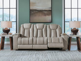Tampa Furniture Outlet Lutz - Ashley Furniture - Elevate Edges Living Room - REC Sofa w/Drop Down Table - PC8330589