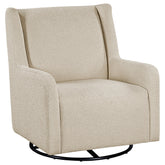 Tampa Furniture Outlet - Coaster - Serra Boucle Upholstered Swivel Glider Sandy Beige - 902453