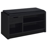 Tampa Furniture Outlet - Coaster - Arrington Storage Bench Black - 910323