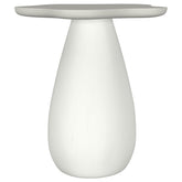 Tampa Furniture Outlet - Coaster - Perth 20-inch Side Table with Cloud-Shaped Top Off White - 930616