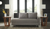 Tampa Furniture Outlet Lutz - Ashley Furniture - Lyman Living Room - RAF Corner Chaise / Graphite - 9330317