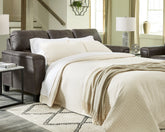 Tampa Furniture Outlet Lutz - Ashley Furniture - Navi Living Room - Queen Sofa Sleeper / Smoke - 9400239