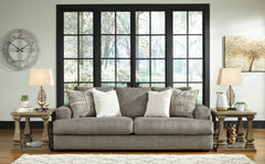Tampa Furniture Outlet Lutz - Ashley Furniture - Soletren Living Room - Sofa / Ash - 9510338