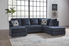 Tampa Furniture Outlet Lutz - Ashley Furniture - Albar Place Sectional - LAF 2-Piece Sectional / Cobalt - 95302S1