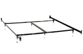 Tampa Furniture Outlet - Coaster - Esme Queen or E King Bed Frame Black (Headboard & Footboard) - 9602QK