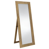 Tampa Furniture Outlet - Coaster - Cadence Tempered Glass Full Length Standing Mirror Mango - 961654