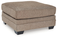 Tampa Furniture Outlet Lutz - Ashley Furniture - Cannonbrook Living Room - Oversized Accent Ottoman / Nutmeg - 9820108