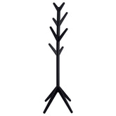 Tampa Furniture Outlet - Coaster - Margaret Solid Wood Coat Rack Clothing Hanger Black - 983272