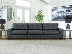 Tampa Furniture Outlet Lutz - Ashley Furniture - Brindley Pier Sectional - RAF 3-Piece Sectional Sofa / Fog - 99503S2