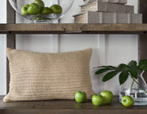 Tampa Furniture Outlet Lutz - Ashley Furniture - Abreyah Pillows - Pillow (4/CS) / Tan - A1000957